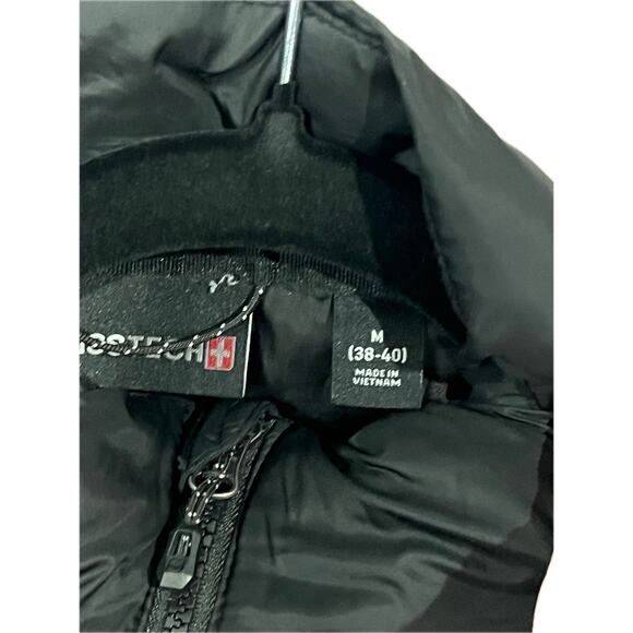 Swiss Tech Puffer Jacket Mens M - Picture 4 of 4